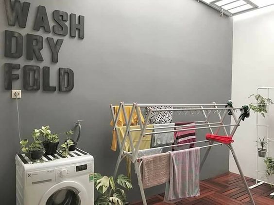 Sušenie prádla v interiéri