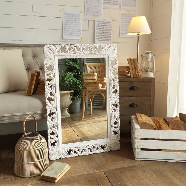 Dizajnové vintage zrkadlo do obývačky