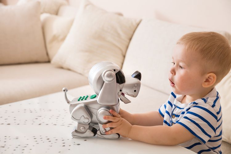 Robotická hračka pes pre deti