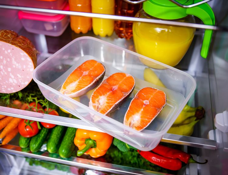 Uskladnenie jedla v americkej chladničke