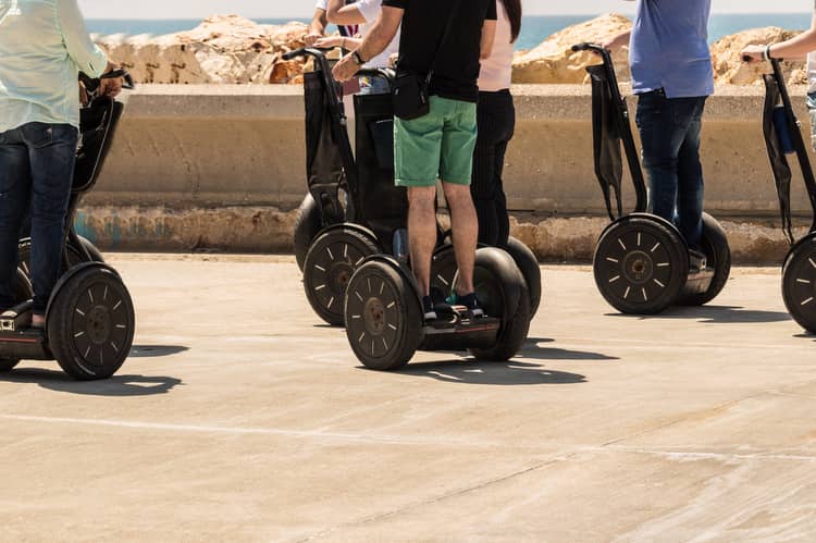 Segway jazda