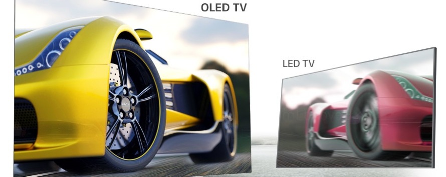 Rozdiel medzi LED a OLED TV