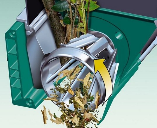 Valcový mechanizmus drvičky odpadov