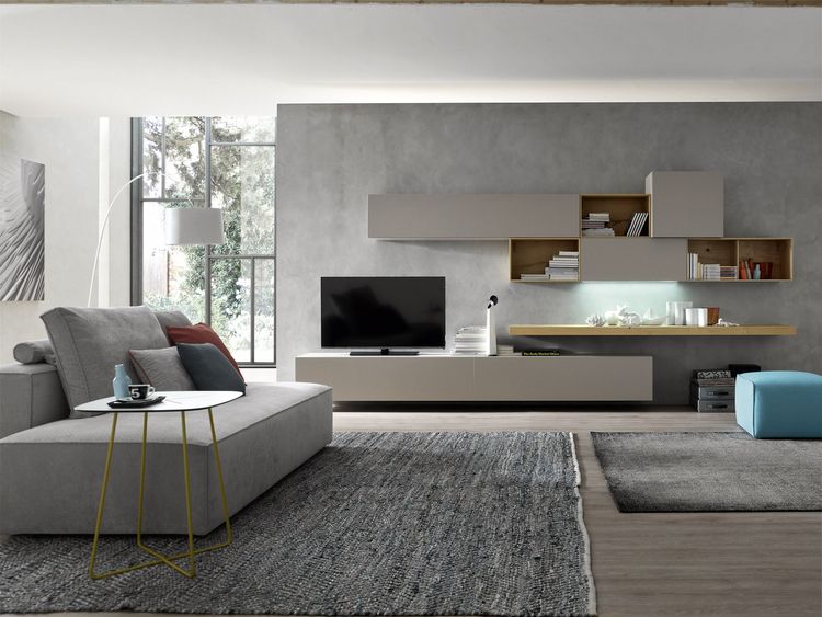 Návrh modernej obývačky