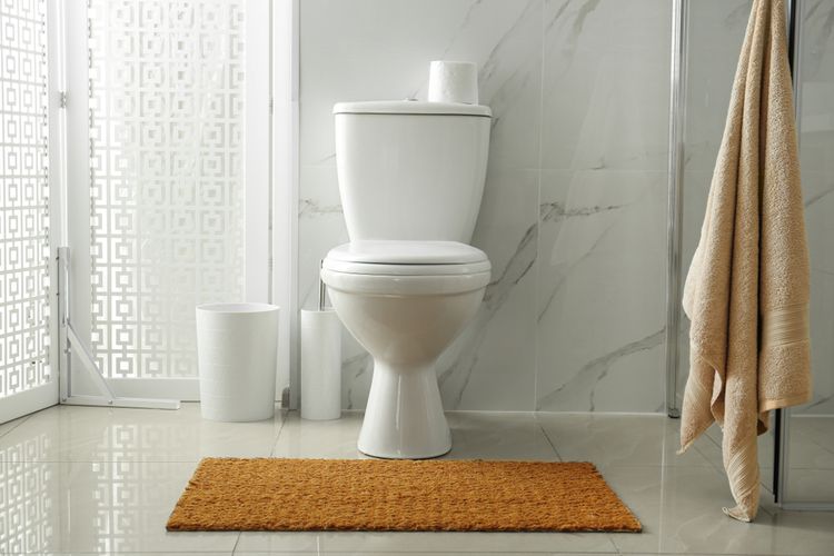 Kúpeľňová WC predložka z PVC