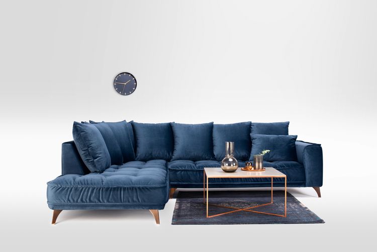 Modrá obývačka Möbelix