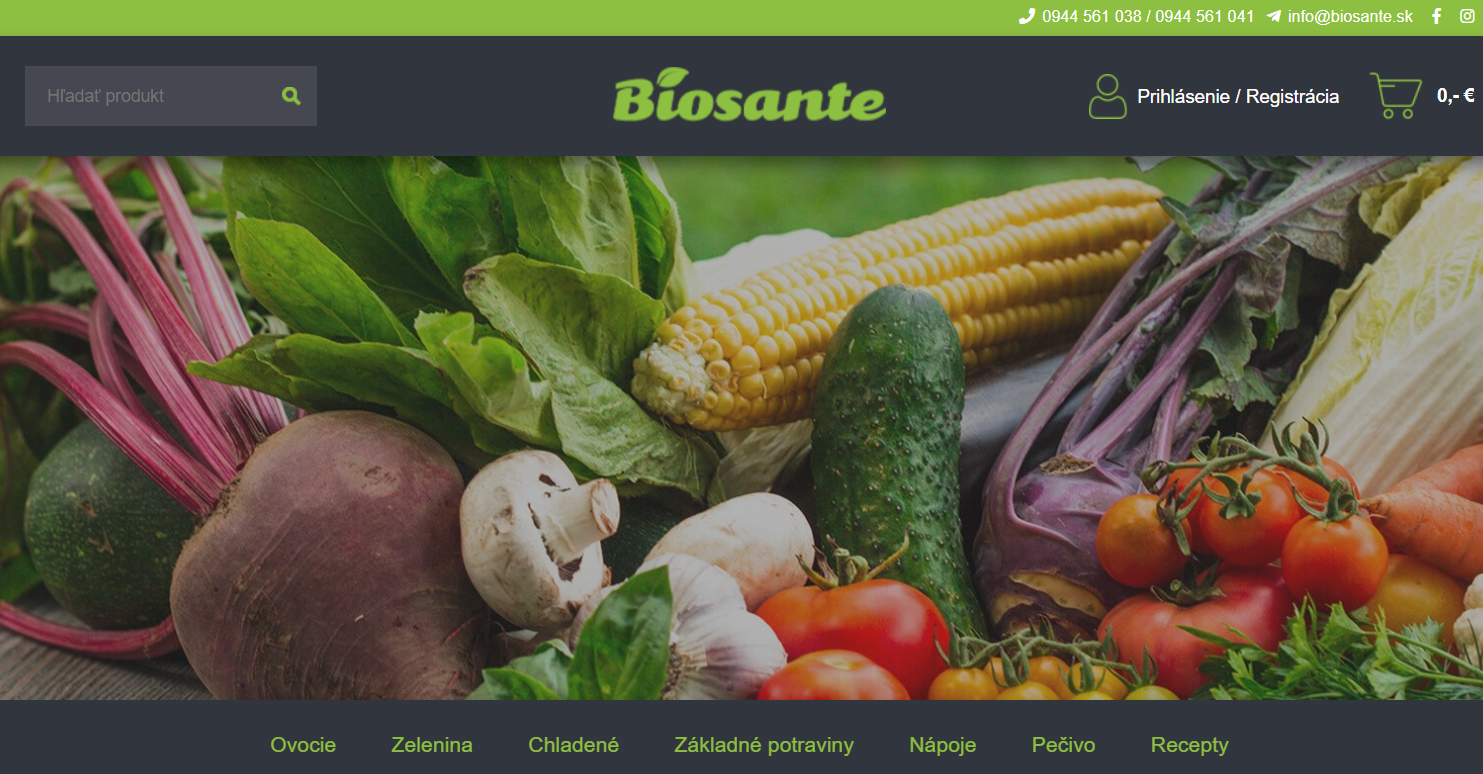 Biosante.sk bio produkty