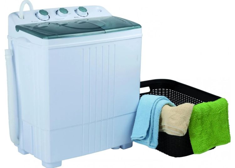 Automatická mini práčka s odstredivkou