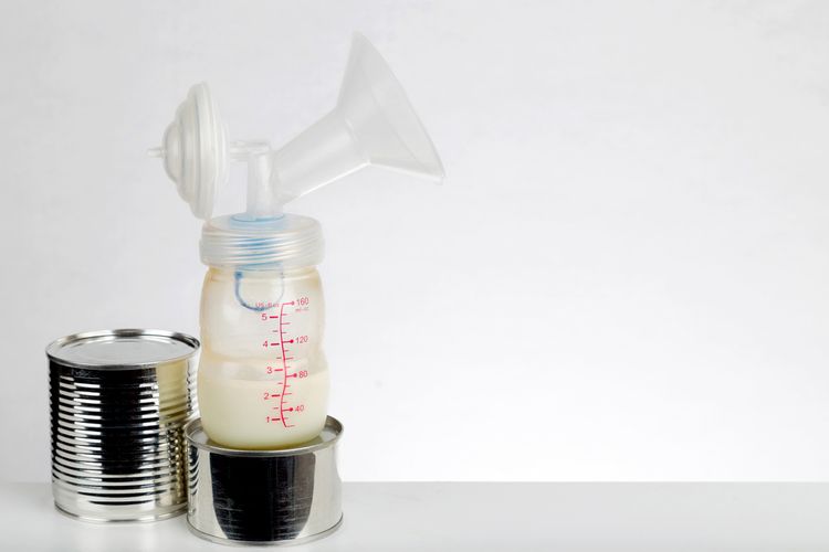 Odsávačk amlieka neslúži na skladovanie mlieka