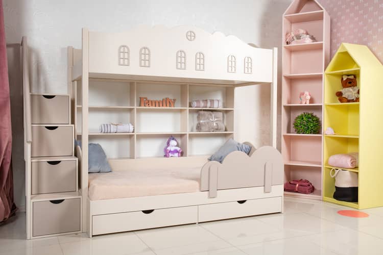Rastúci nábytok pre deti – posteľ