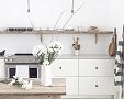 Biele kuchyne – v bielej bude vaša malá kuchyňa vyzerať väčšia