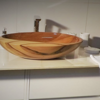Rastislav Brezina: Každé drevené umývadlo je originál vďaka jedinečnej štruktúre a kresbe dreva
