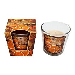 Arome Vonná sviečka Orange and Cinnamon, 120 g