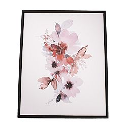 Obraz na plátne v ráme Flowers, 40 x 50 cm 