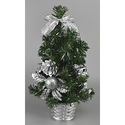 Vianočný stromček Vestire strieborná, 35 cm
