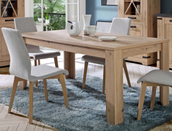 Jedálenský stôl Aletta 180x90 cm, dub artisan