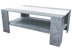 Konferenčný stolík AS-56, beton/biela