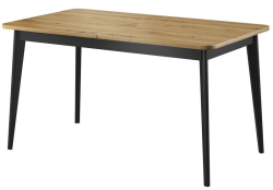Rozkladací jedálenský stôl Nordi 140x80 cm, dub artisan