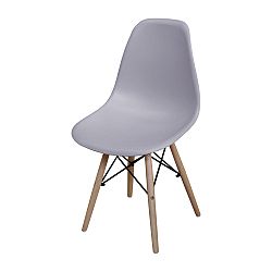 Jedálenská stolička UNO sivá