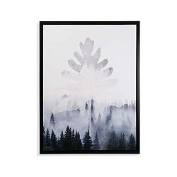 Obraz Versa Leaf Cloudy Forest, 60 × 80 cm