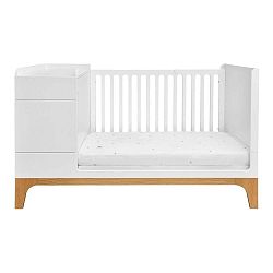 Sivá variabilná detská posteľ Bellamy UP, 70 x 120 cm