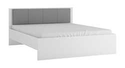 BOSTON BOS Z13, manželská posteľ 180 cm, biely lesk