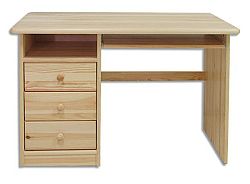Jednoduchý drevený písací stôl Elia