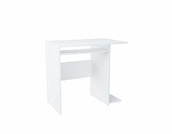 Klasický stôl na počítač NEO 1, biela