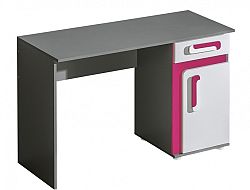 NajlacnejsiNabytok Písací stôl Apetito A9, ružový