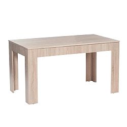 Jedálenský stôl, rozkladací, dub sonoma, ADMIRAL