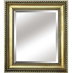 Zrkadlo, zlatý rám, MALKIA TYP 10