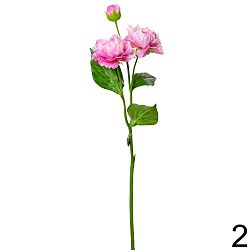 Pivónia 52cm ružová 208052R