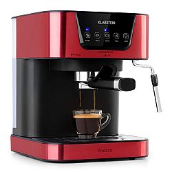 Klarstein Arabica, espresso kávovar, 1050 W, 15 bar, 1,5 l, dotykový ovládací panel, ušľachtilá oceľ