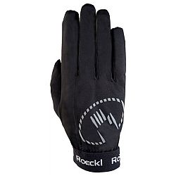 Roeckl MALVAS čierna 7 - Cyklistické rukavice