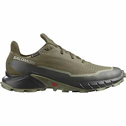 Salomon ALPHACROSS 5 GTX Pánska trailová obuv, tmavo zelená, veľkosť 42 2/3
