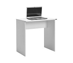 Adore Furniture Pracovný stôl 75x72 cm biela 
