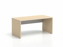 DREVONA33 Kancelársky stôl LUTZ 160x80 breza + biela