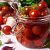 Sterilizované paradajky bez nálevu, zavárané vo vlastnej šťave, s cibuľou – recepty