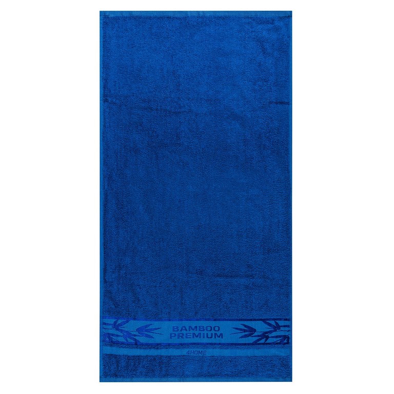 4Home Bamboo Premium uterák modrá, 50 x 100 cm, sada 2 ks 