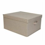 Compactor Skladacia úložná krabica Sandy 40 x 50 x 25 cm, béžová
