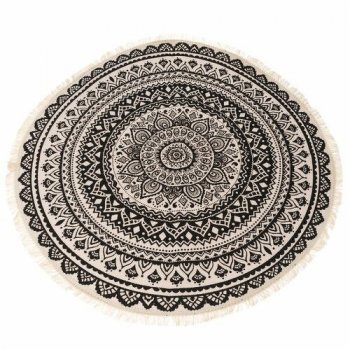 Dakls Kusový koberec Mandala hnedá, 82 cm