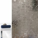 Grandeco Sprchový záves, perleťová, 180 x 200 cm