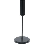 Kovový svietnik Minimalist čierna, 8 x 20,7 cm