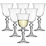 Krosno 6-dielna sada pohárov na biele víno Krista, 150 ml
