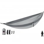 Naturehike Ultralight hamaka pre 1 osobu 600 g, sivá