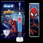 Oral-B Vitality Pro Kids Spiderman elektrická zubná kefka s cestovným puzdrom
