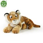 Rappa Plyšový tiger hnedý, 60 cm ECO-FRIENDLY