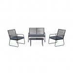 Záhradné sofa set Lesja, 4 ks