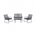 Záhradné sofa set Lesja, 4 ks 