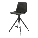 Sconto Barová stolička MANOCU sivá/čierna